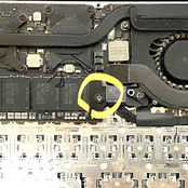 2023/10/17 [Screw Rescue Report] Screw on Mac Book Air SSD