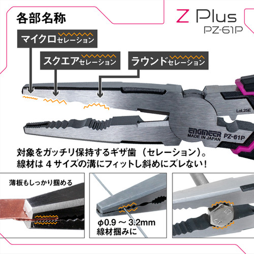PZ-61P ネジザウルスZ Plus | 株式会社エンジニア
