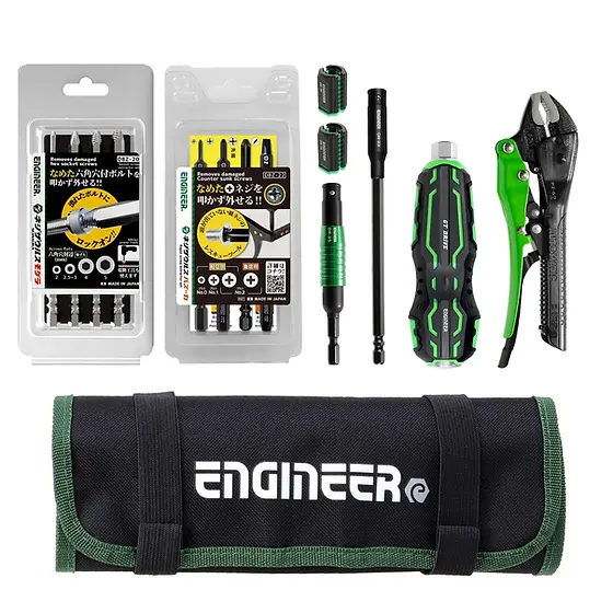 DXZ-09 Screw Extractor Tool Kit | ENGINEER INC.-Global
