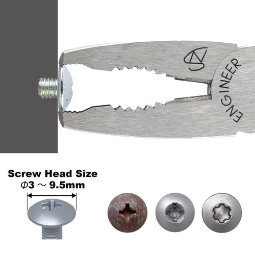 PZ-58 Screw Removal Pliers GT | ENGINEER INC.-Global