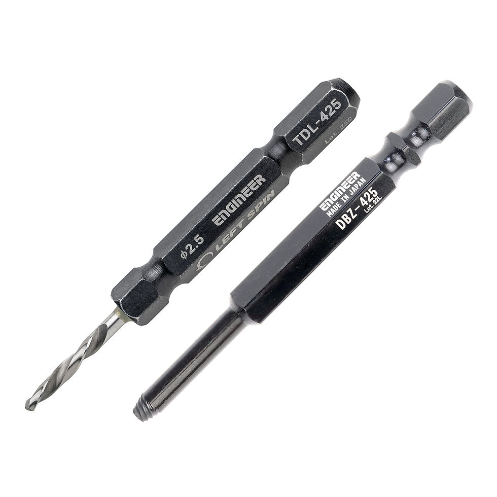 TDZ-425 VERTEX Extractor & Left Hand Drill Bit Set