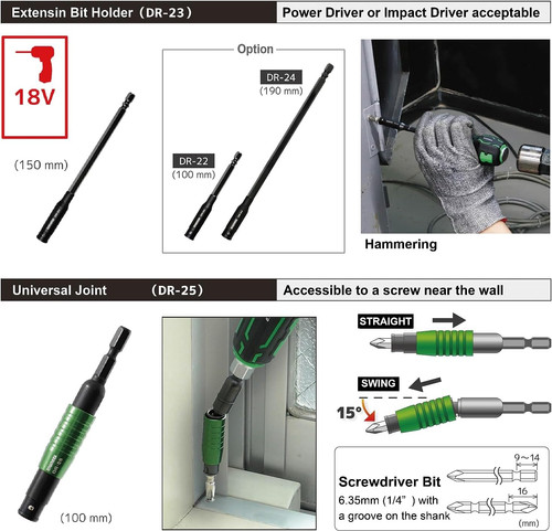 LTD V-401DX EMG81x2 部品取りに。 DXZ-08 螺丝取出器工具包| ENGINEER INC.-Global