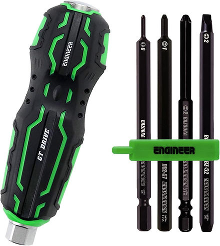 DZ-76 Hammer-Through Driver Handle & Rapid Screw Extractor Set