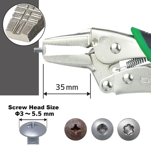 PZ-66 Screw Removal Locking Pliers | ENGINEER INC.-Global