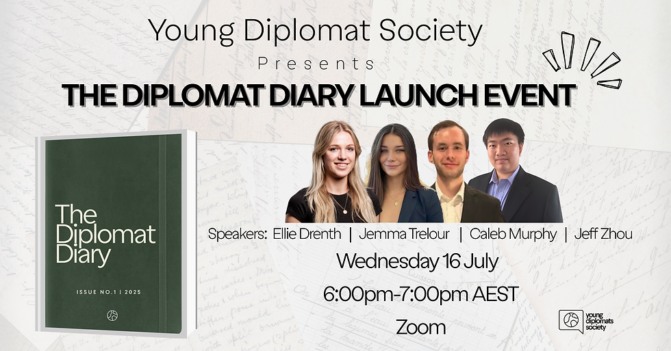 The Diplomat Diary: Launch Event