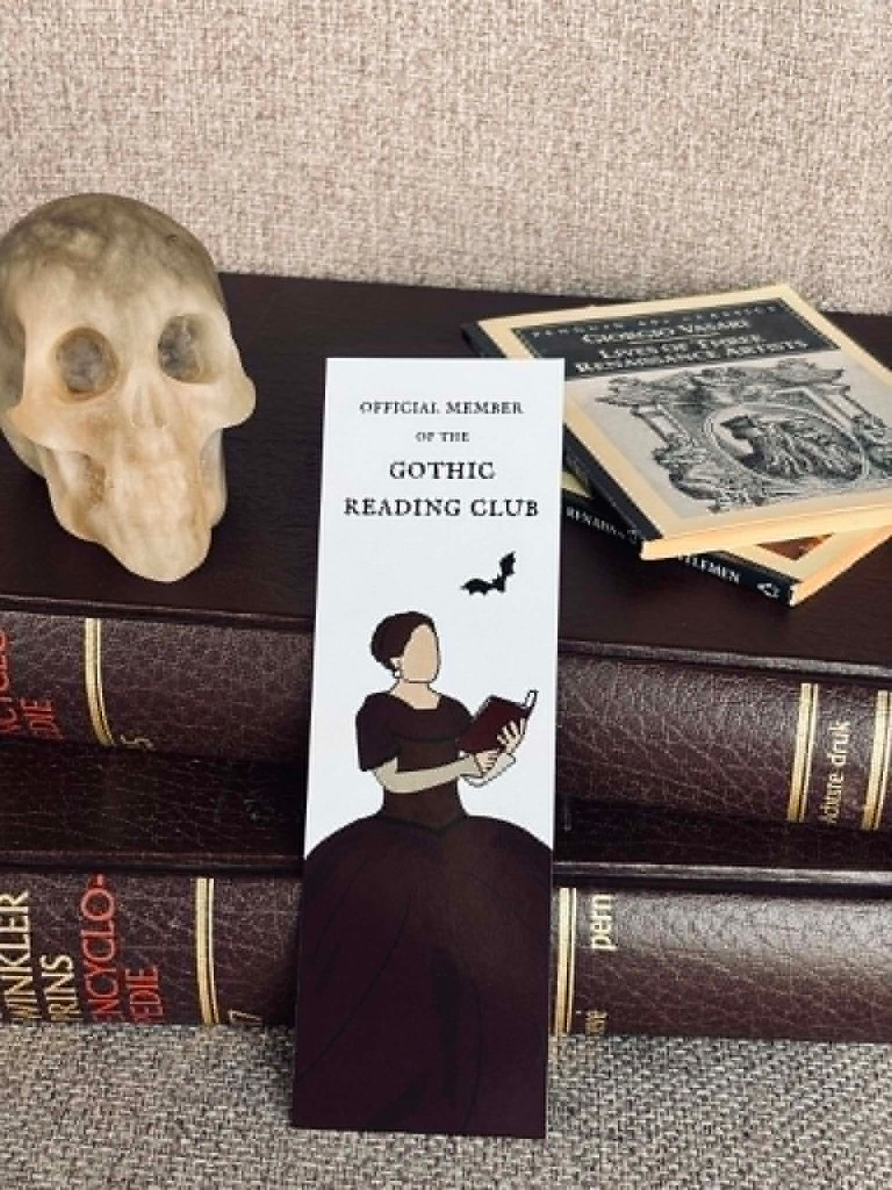 Thumbnail: Bladwijzer "Gothic Reading Club"