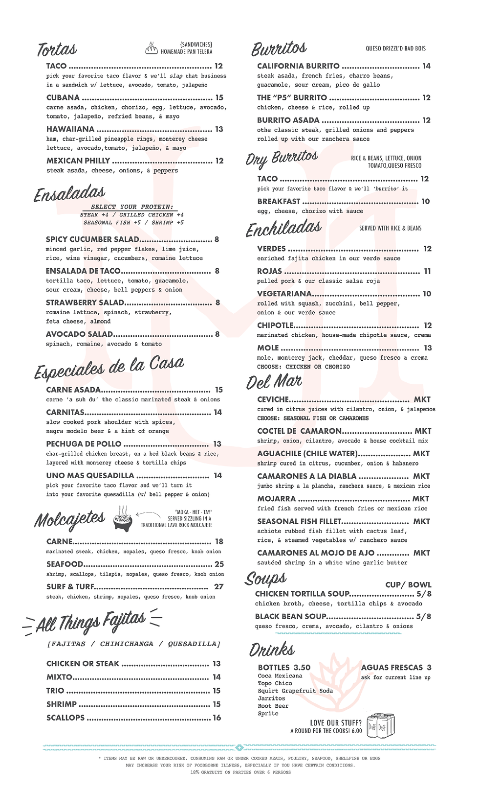 Menu Oct 202