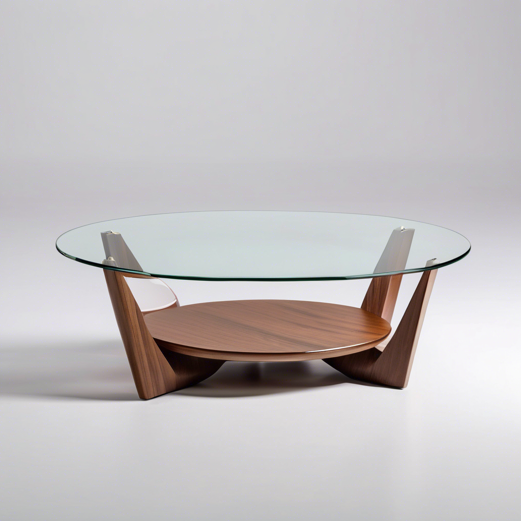 Glass Top Coffee Table
