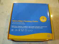 Microfiber  optical cleaning cloth