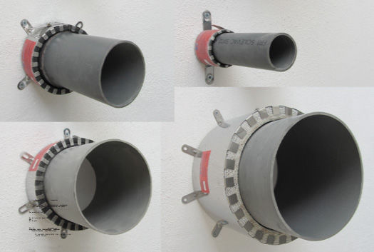 Miniature : Collier coupe-feu intumescent EI 120 PVCPART 400