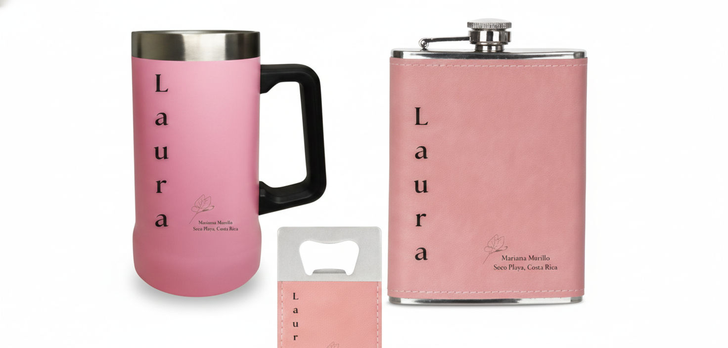 Jarra Cervecera, Cantimplora y Abridor de Botellas