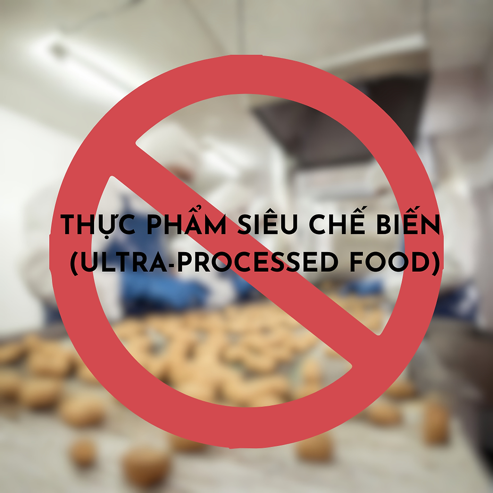 thực phẩm siêu chế biến