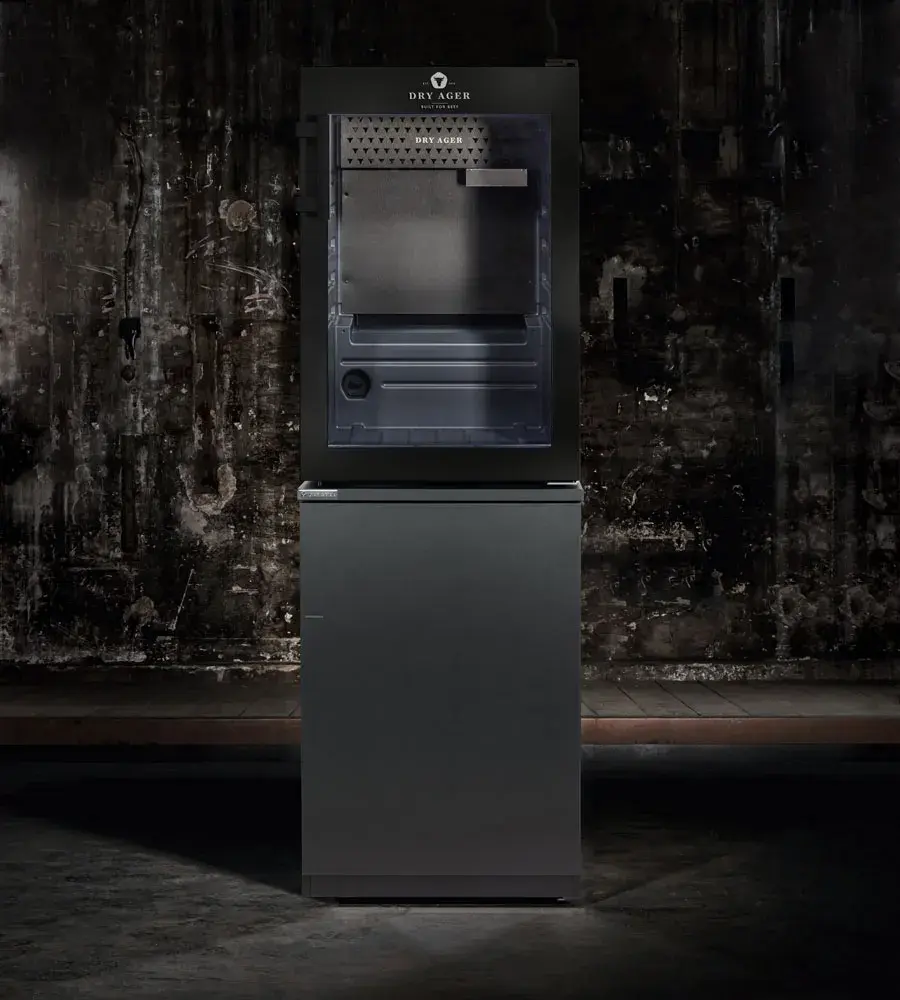 Miniaturbild: Dry Ager DX 500 Premium S in Schwarz, mit Untergestell