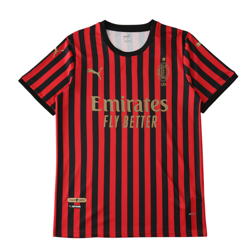 A C Milan 120th Anniversary Edition Retro Fan Version Kit Kartel