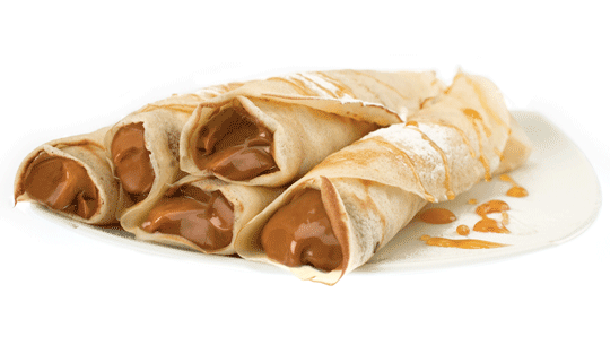 panqueques dulce de leche