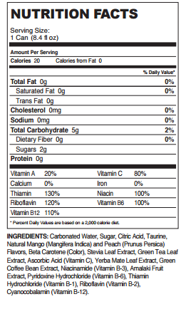 Thumbnail: Zrii Z+ Energy Drink (Mango Peach)