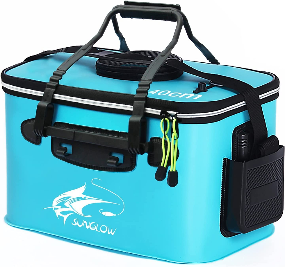 Multifunctional Foldable Fishing Bucket 6 Gallon, 8 Gallon, or 10 Gallon