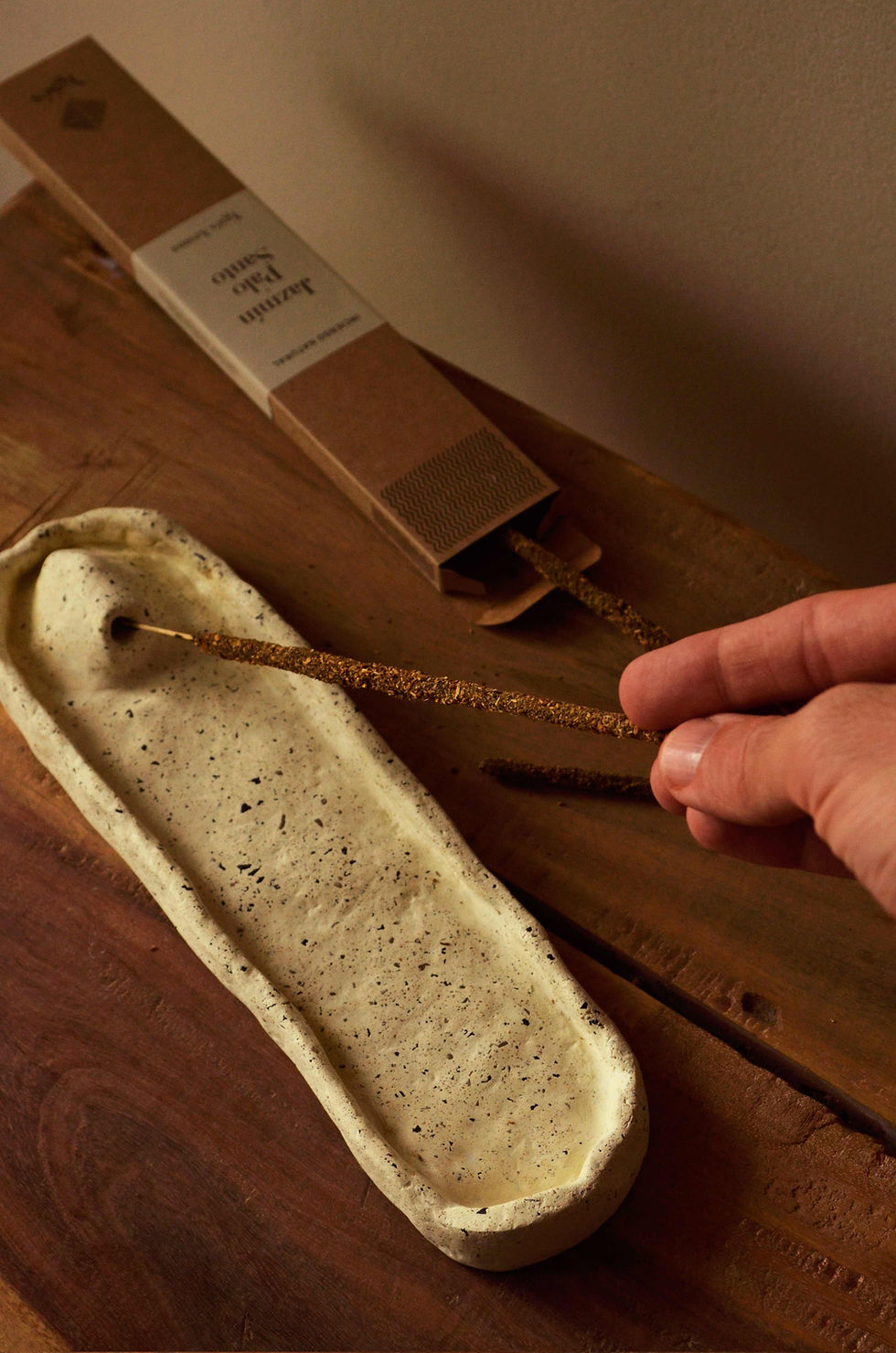 Miniatura: Porta incienso + Porta Palosanto