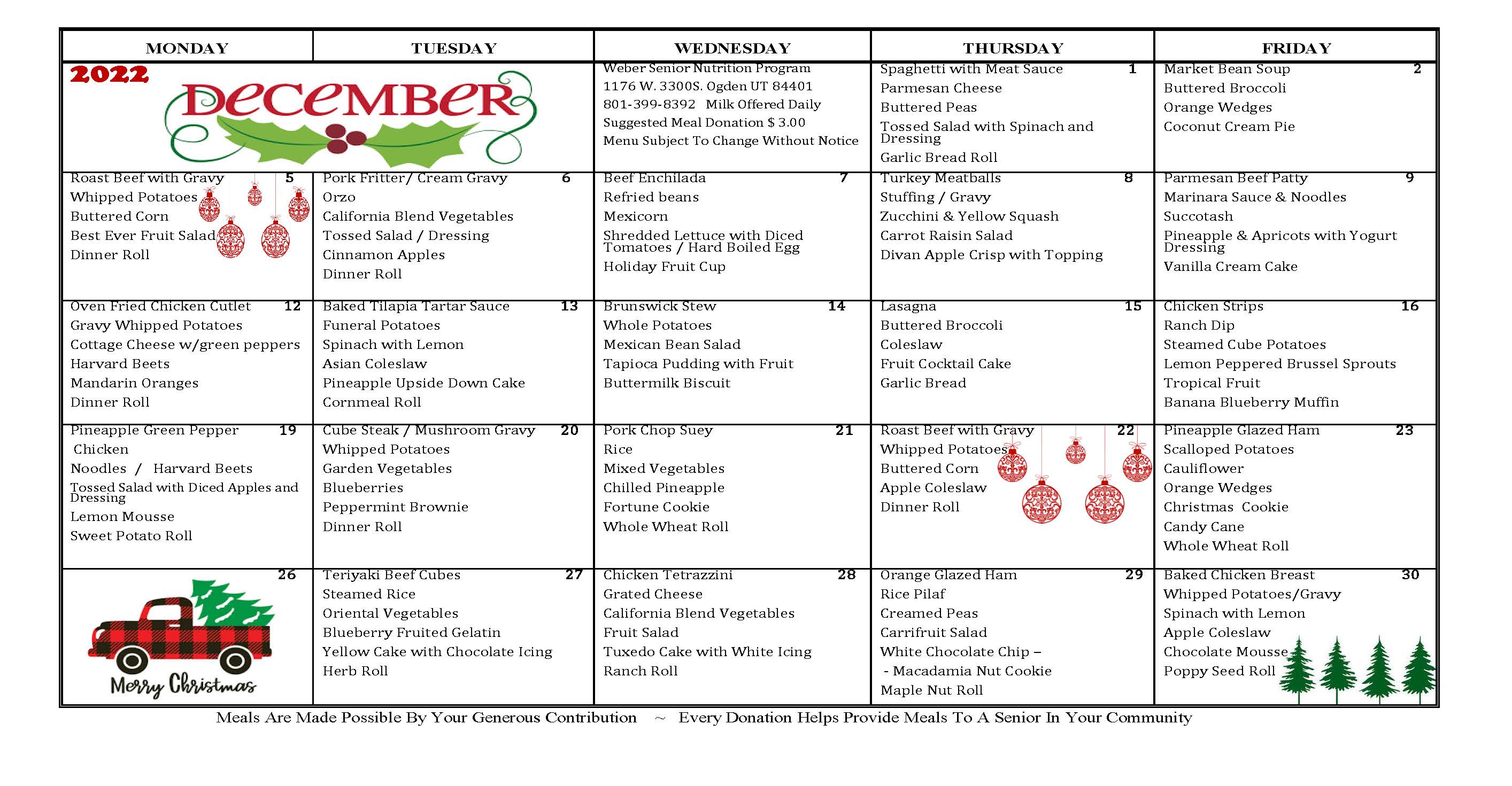 Meals on Wheels er Human Services Aging