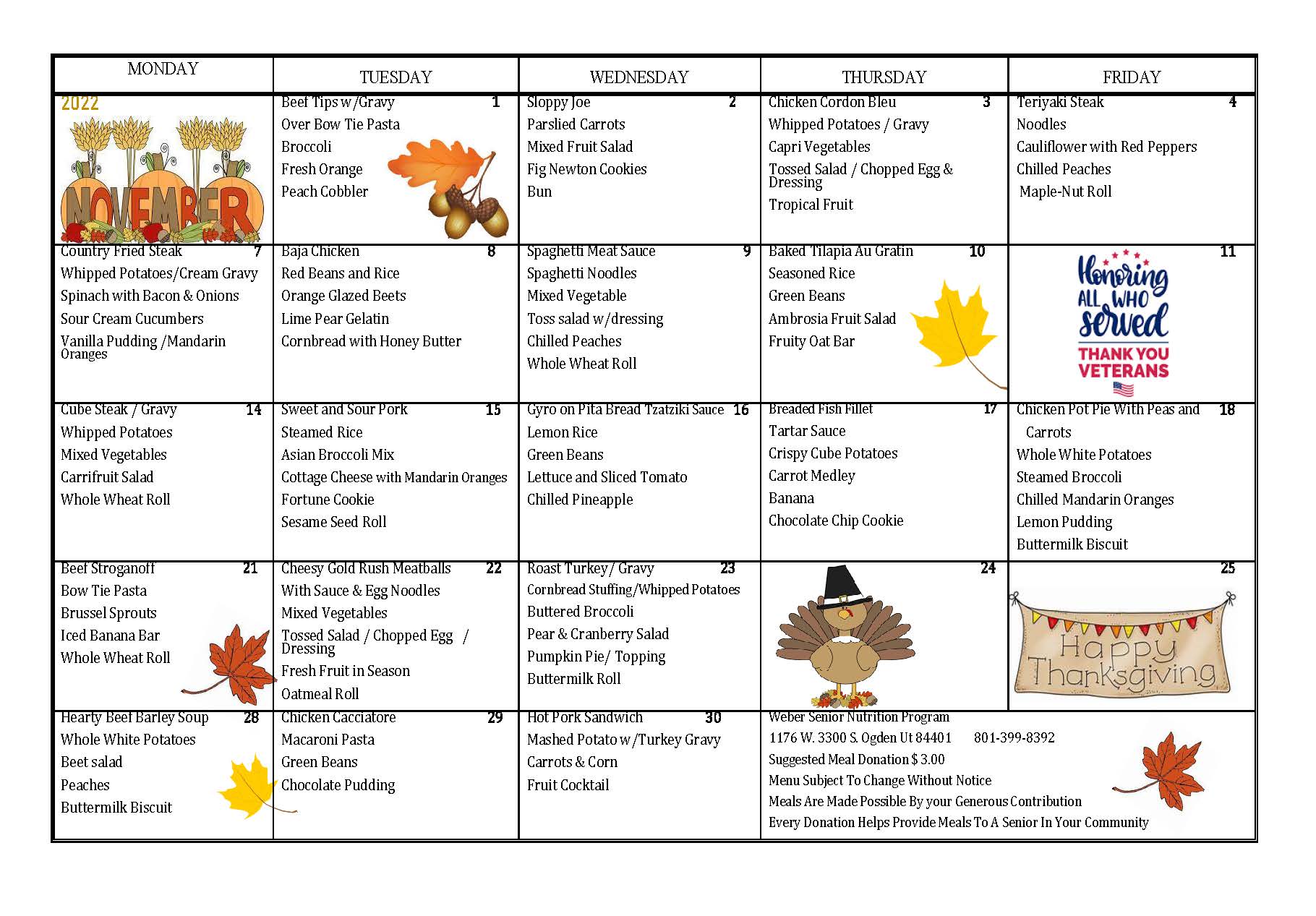 Meals on Wheels er Human Services Aging