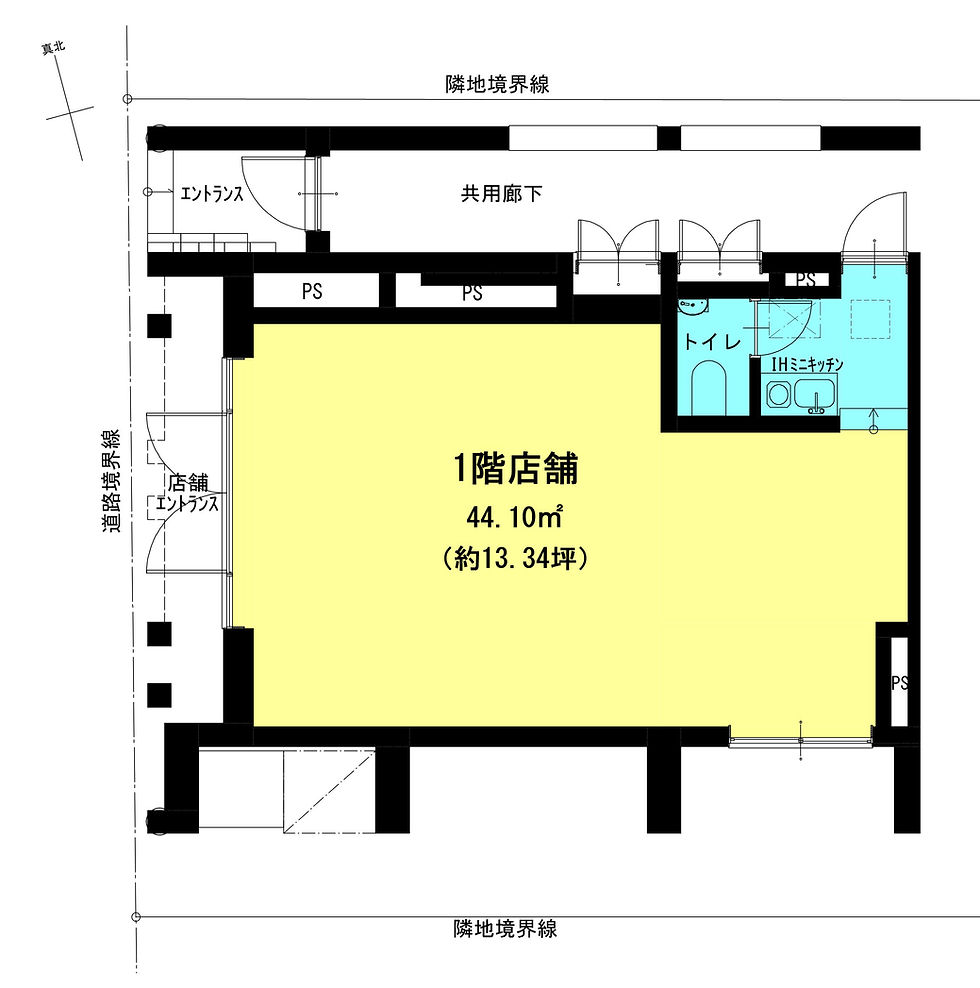 店舗101-平面図