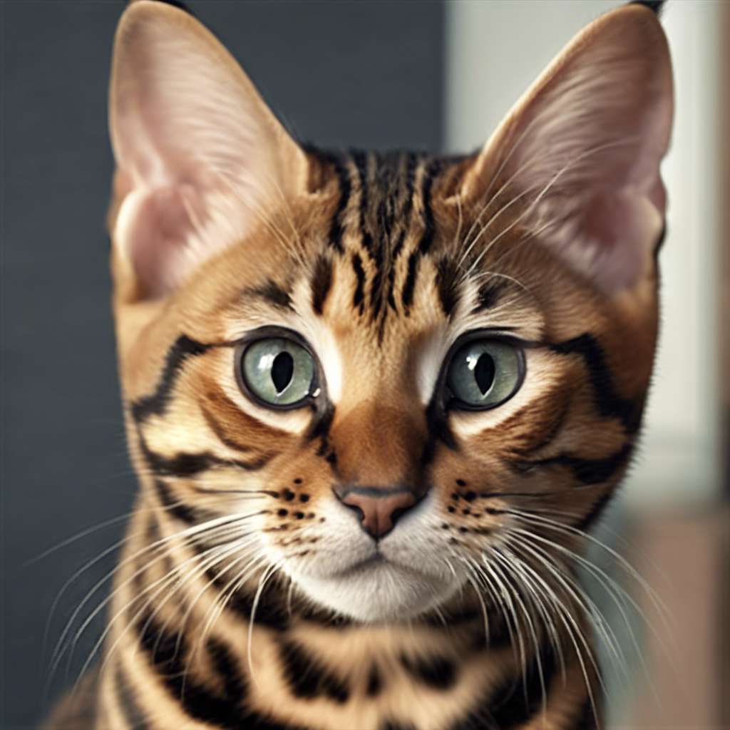 Bengal Cat Playing