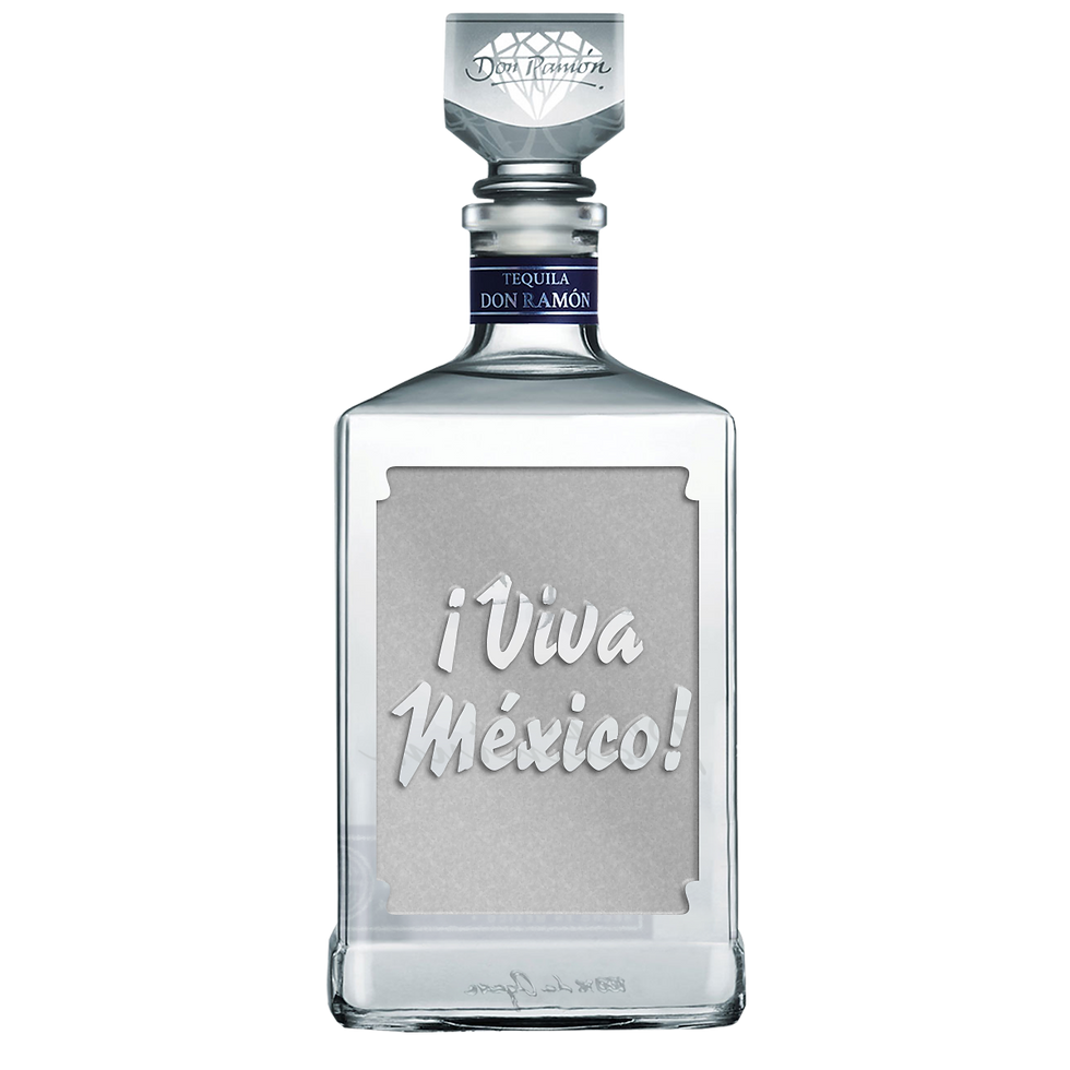 Tequila Añejo Cristalino Platinum ¡Viva México!