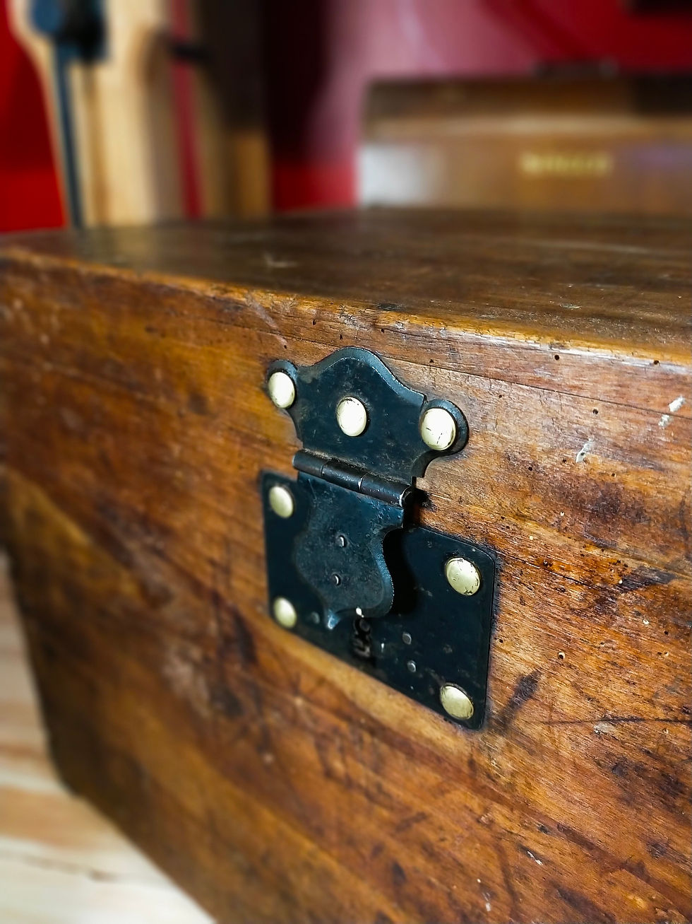 Miniature : Malle ancienne