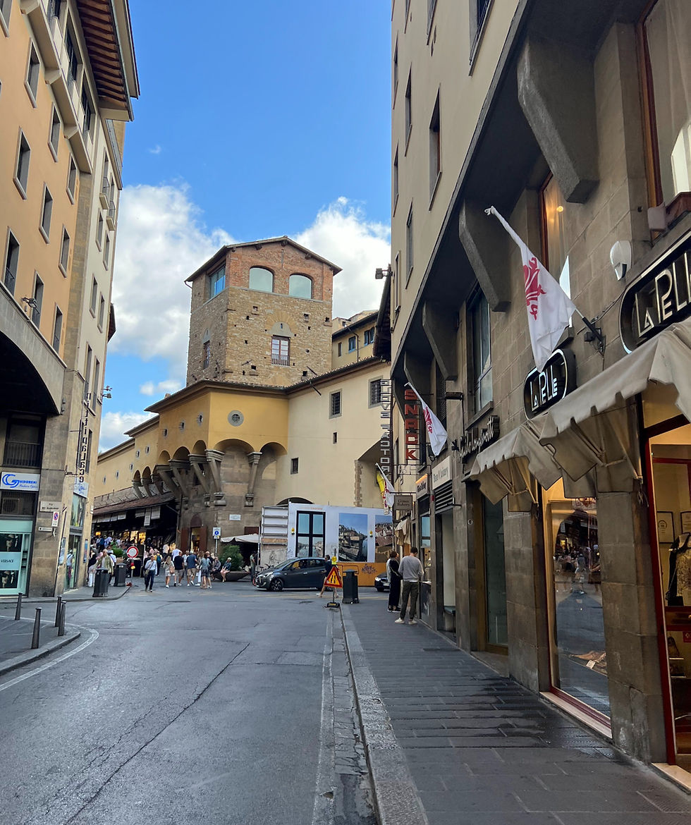 Walking the streets of Florence