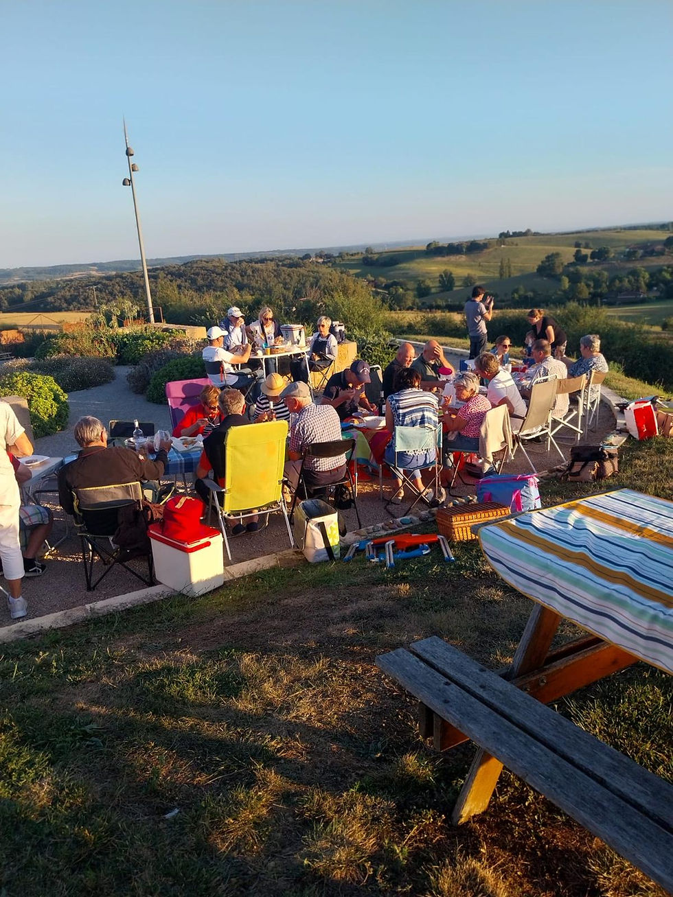 Pique-nique au Moulin de Durban