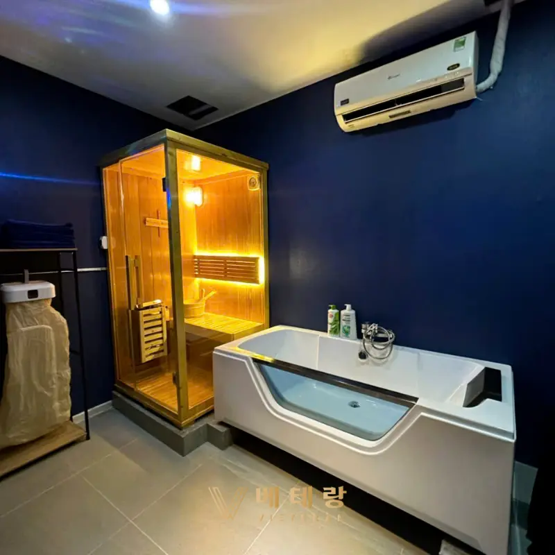 호치민 킹스톤 마사지 내부 룸