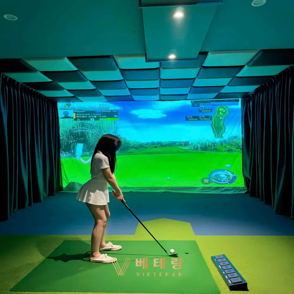 다낭 탑 스크린 골프 바 꽁가이