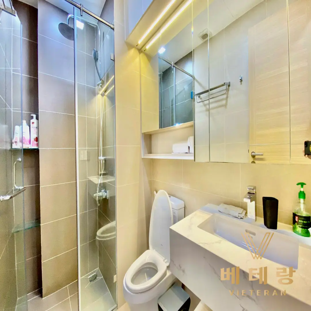 호치민 선라이즈 시티 아파트 욕실