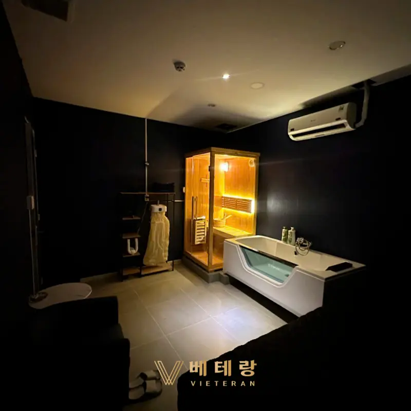 호치민 킹스톤 마사지 룸 내부 사진
