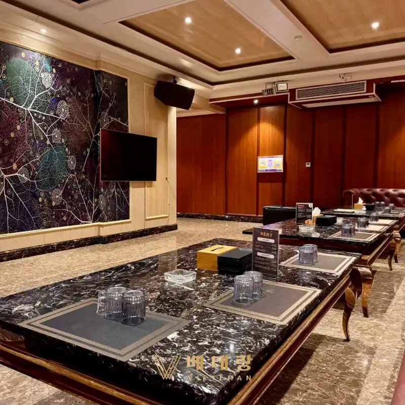 다낭 아우디 가라오케 내부 룸