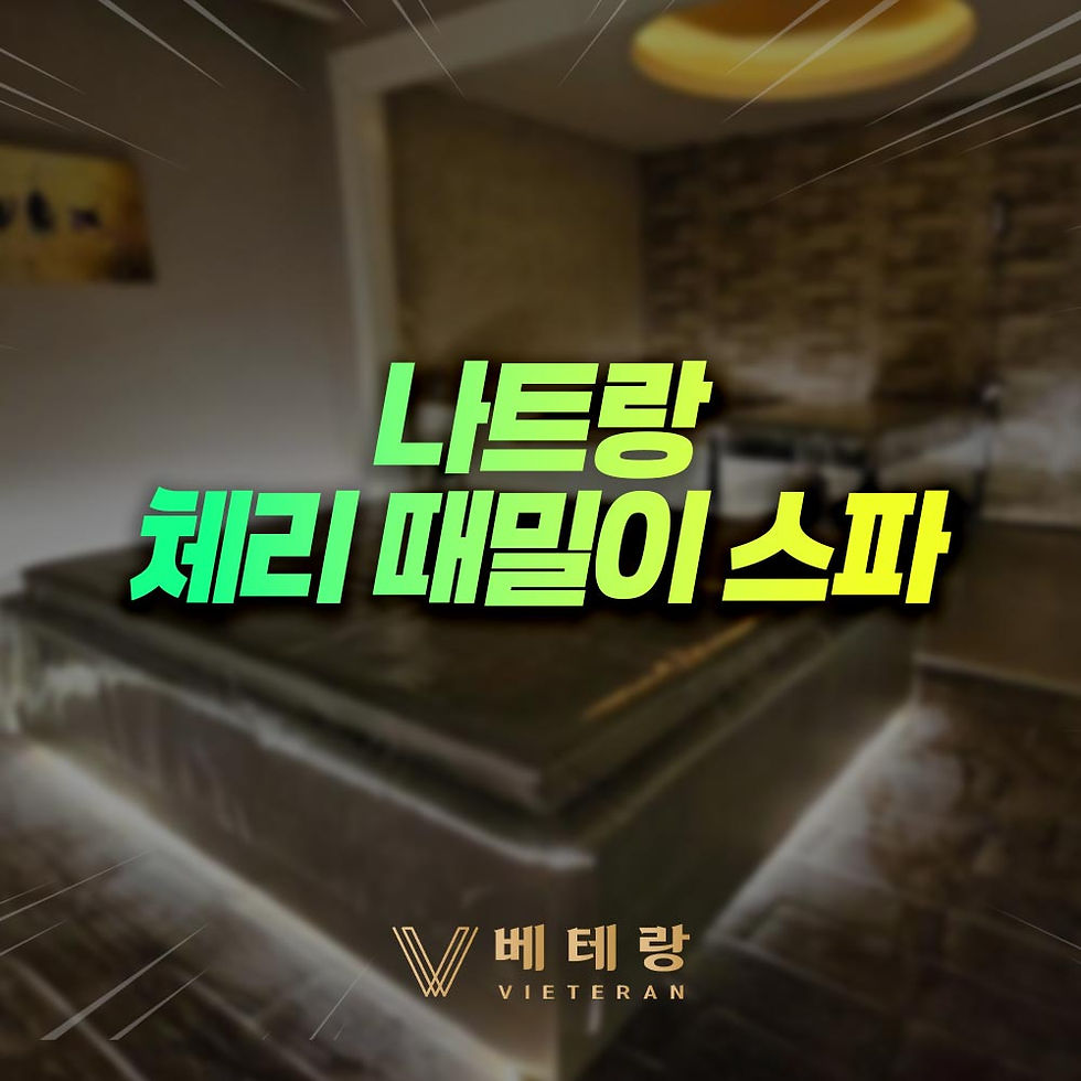 나트랑 체리 때밀이 스파 - 나트랑 불건마