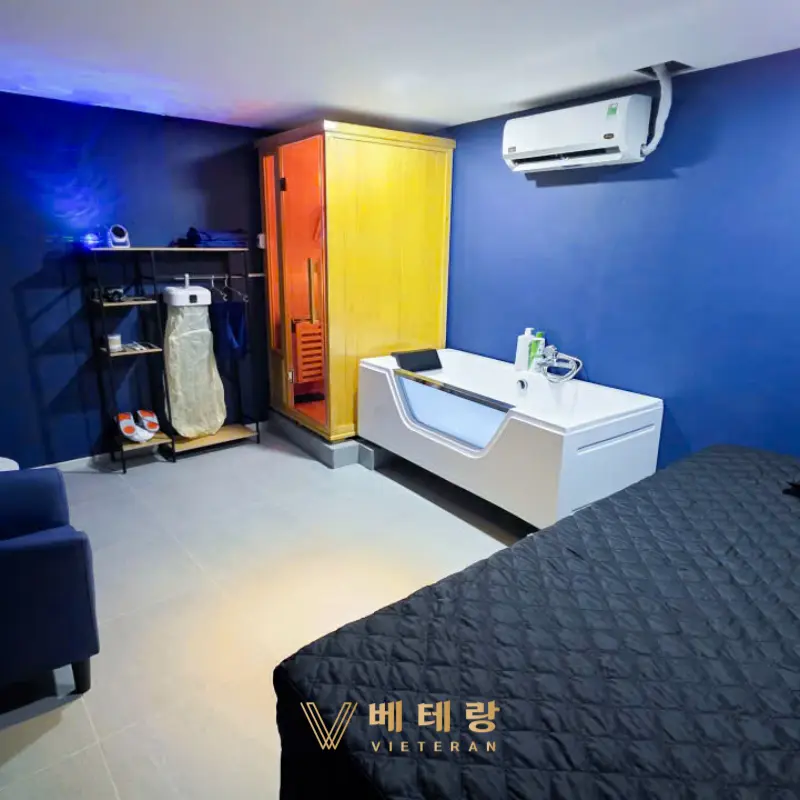 호치민 킹스톤 마사지 베드룸