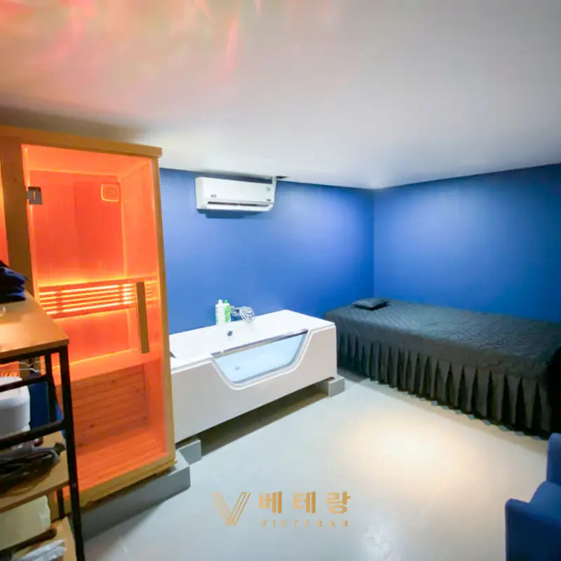 호치민 킹스톤 마사지 베드 룸 사진