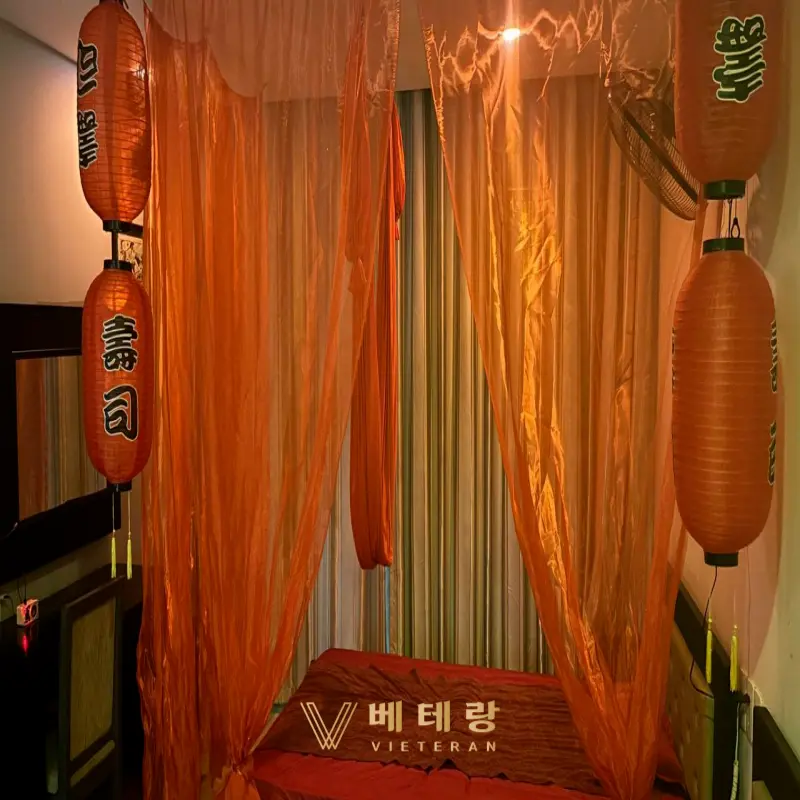 다낭 빨간그네 마사지 내부