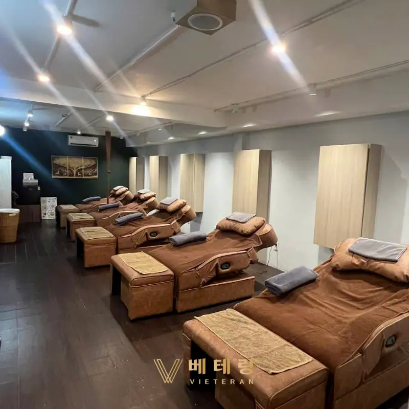 호치민 훈이네 이발소 룸 내부 사진