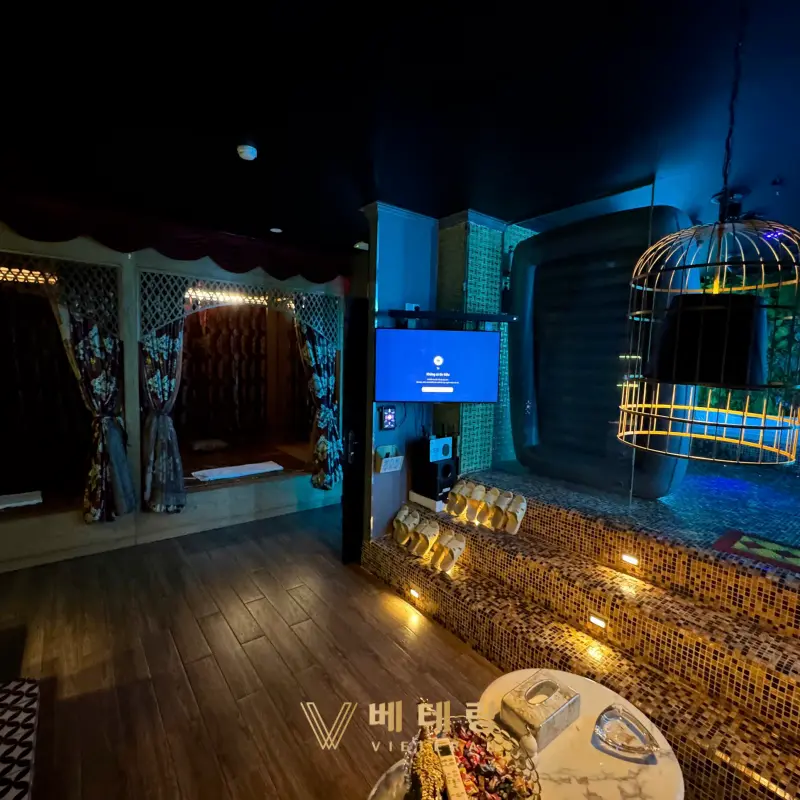 호치민 황룡 마사지 내부