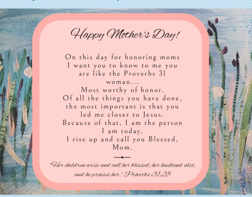 Thumbnail: Mother's Day Card  and Sticker Set