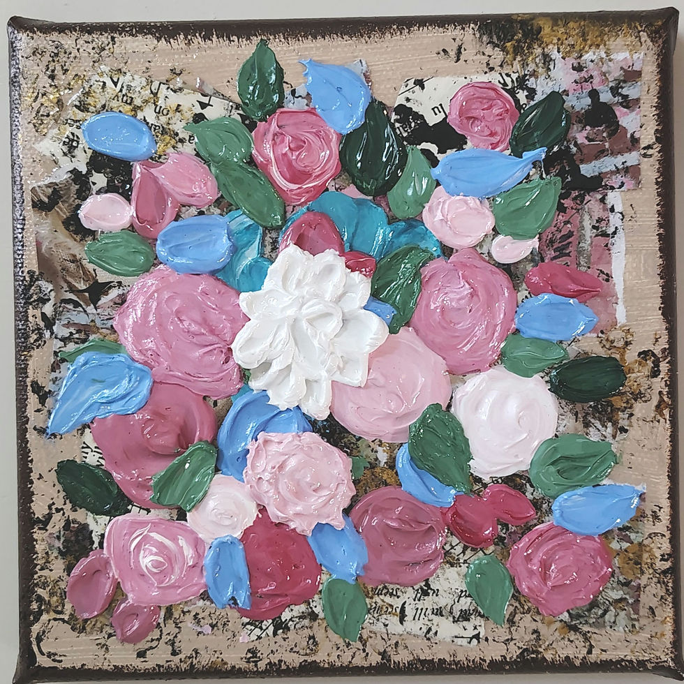 Pink 6x6 Mini Bouquet