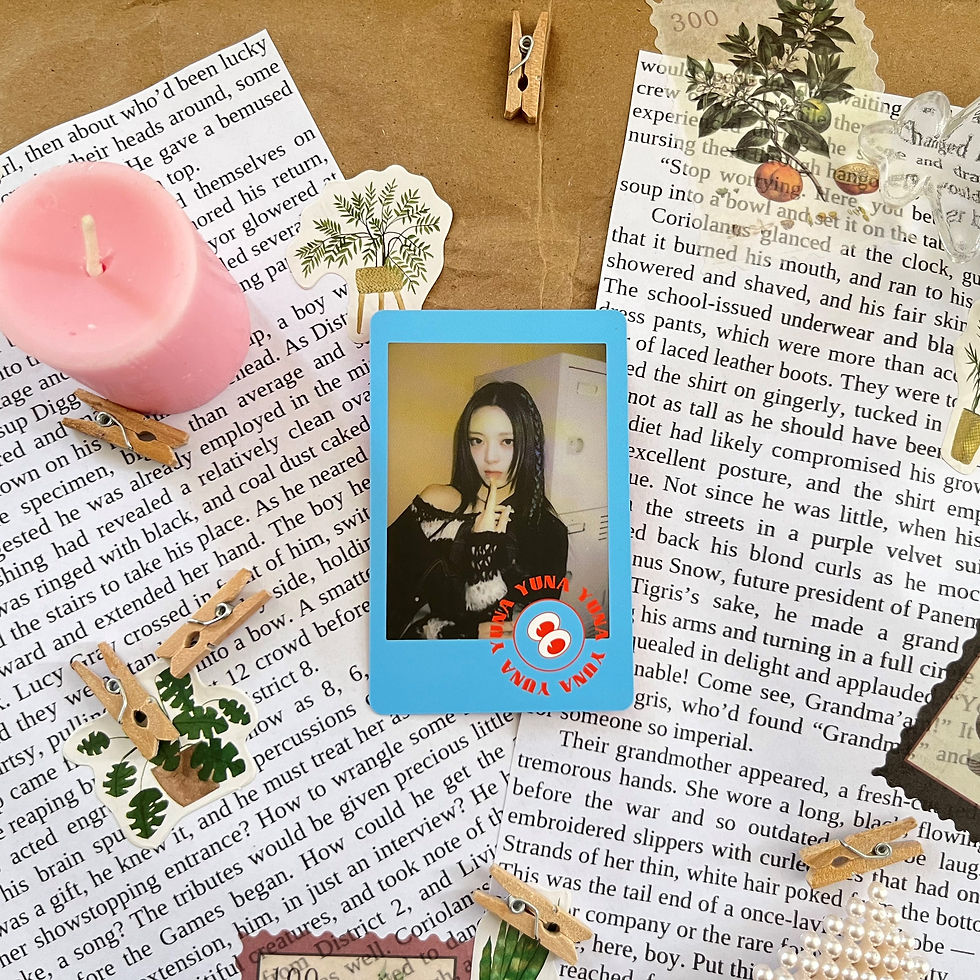 ITZY CRAZY IN LOVE YUNA VER TARGET