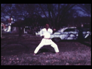 1968 Animated Picture of Taika Seiyu Oyata Single Forearm Strike