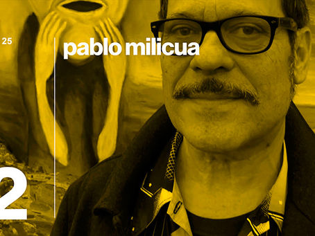 Pablo Milicua "cabezas, pinturas y máscaras"