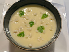 Velouté Dubarry onctueux, velouté de chou-fleur maison, recette de saison