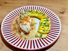 Filet de Lotte et Pommes Vapeur : Recette de Lotte gourmande et légère