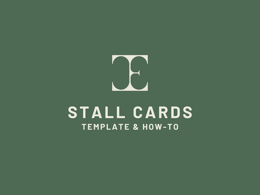 STALL CARDS