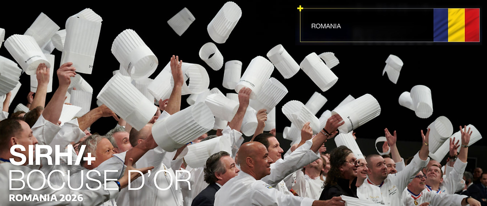 ROMANIA CONFIRMATA OFICIAL LA Bocuse d'Or Europe 2026